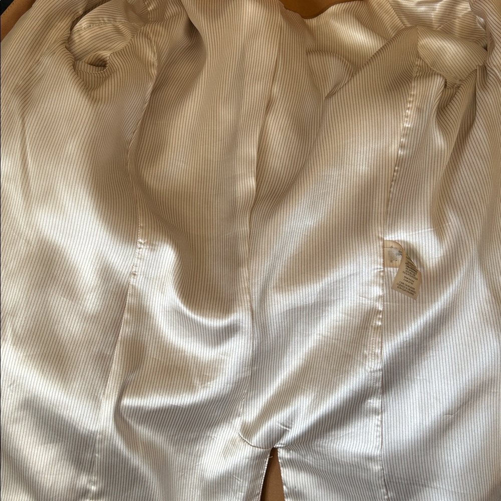 Calvin Klein Camel Open-Front Blazer size 6P - Picture 11 of 12